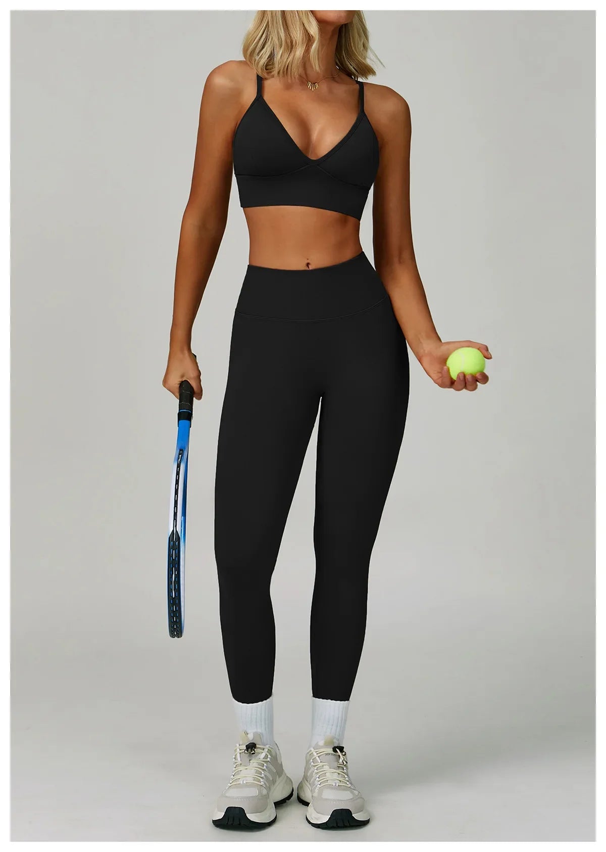 Aud black women fitness set