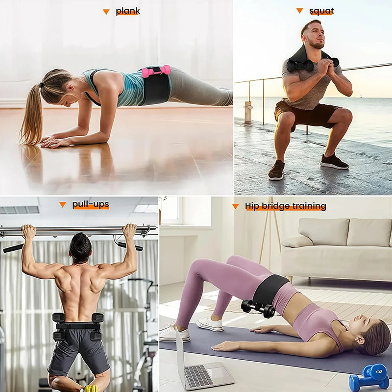 Planche d'entraînement de poids, sangles d'assistance pour Squats