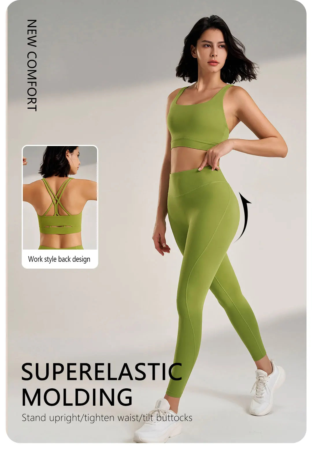 Aubry fluo women fitness set