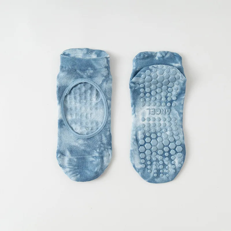chaussettes de Pilates tie & dye