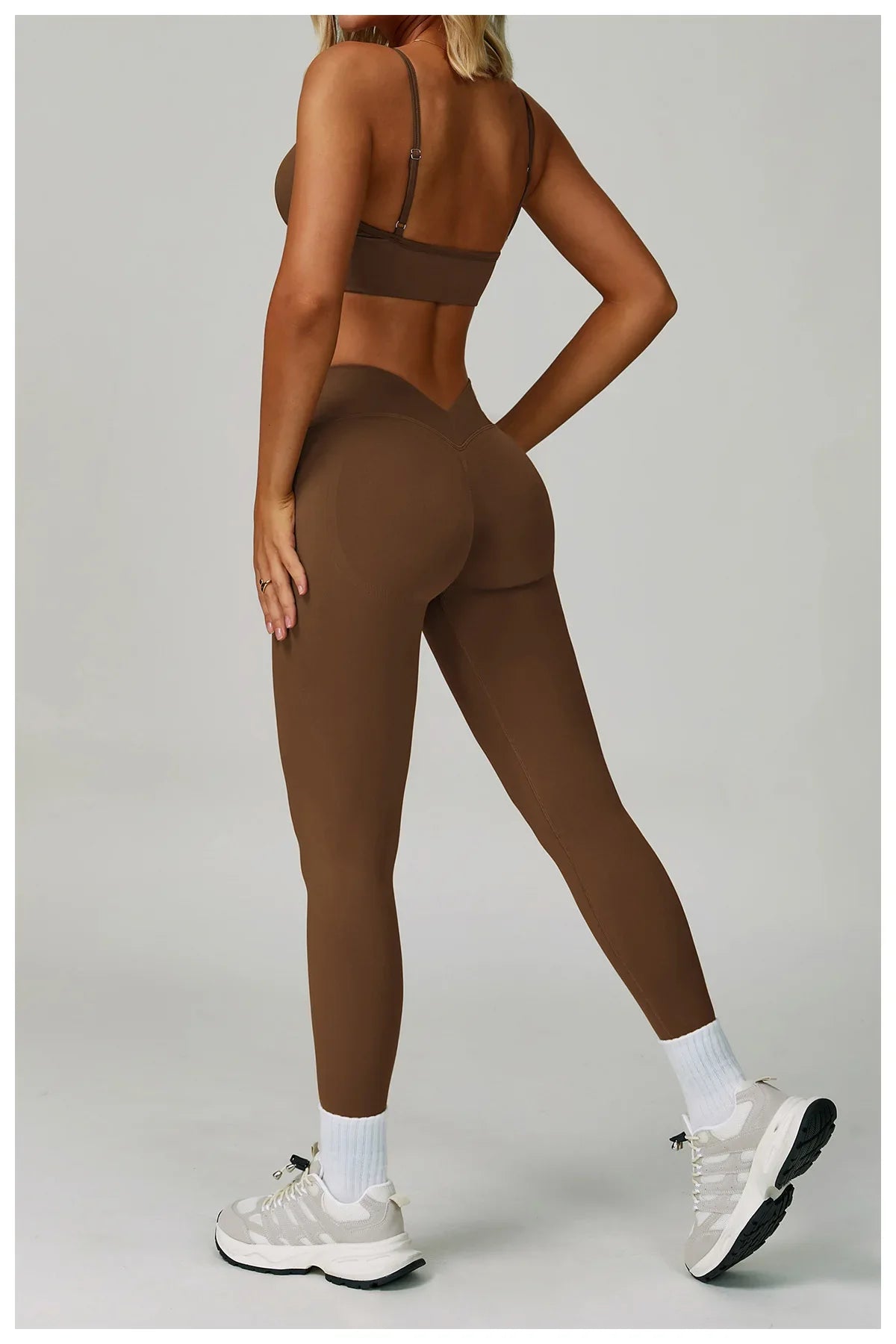 Aud brown women fitness set