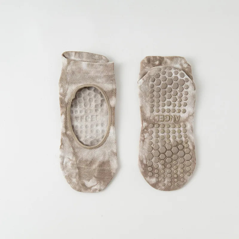 chaussettes de Pilates tie & dye