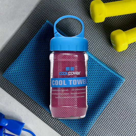 Serviette rafraîchissante instantanée à séchage rapide