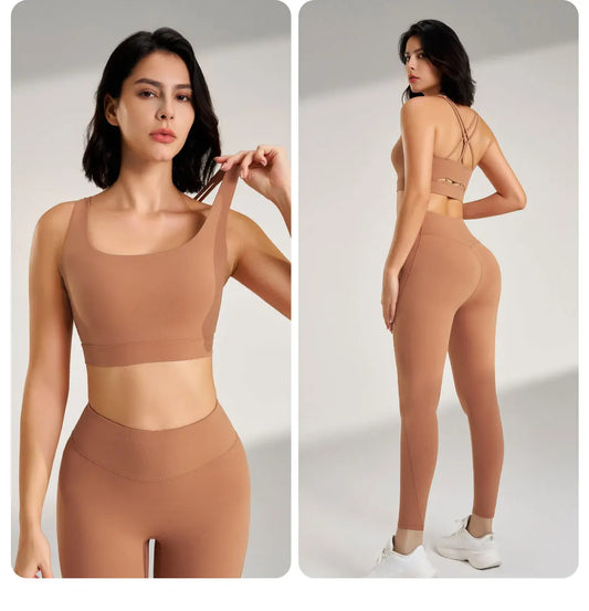 Aubry nude women fitness set