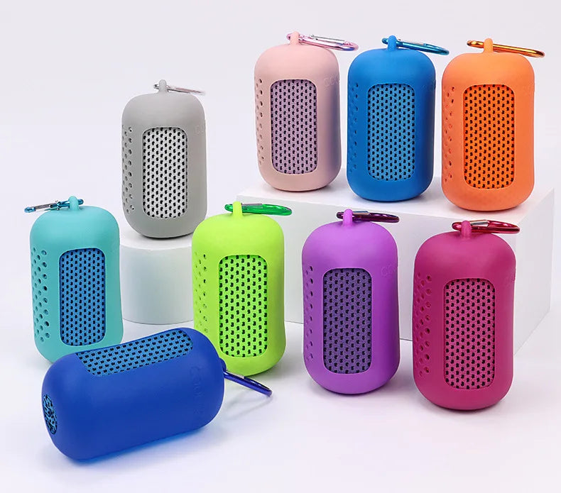 Serviette rafraîchissante circulaire