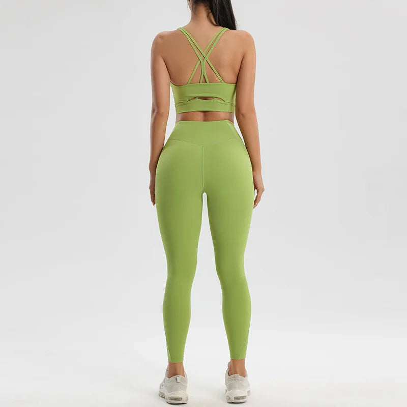Aubry fluo women fitness set