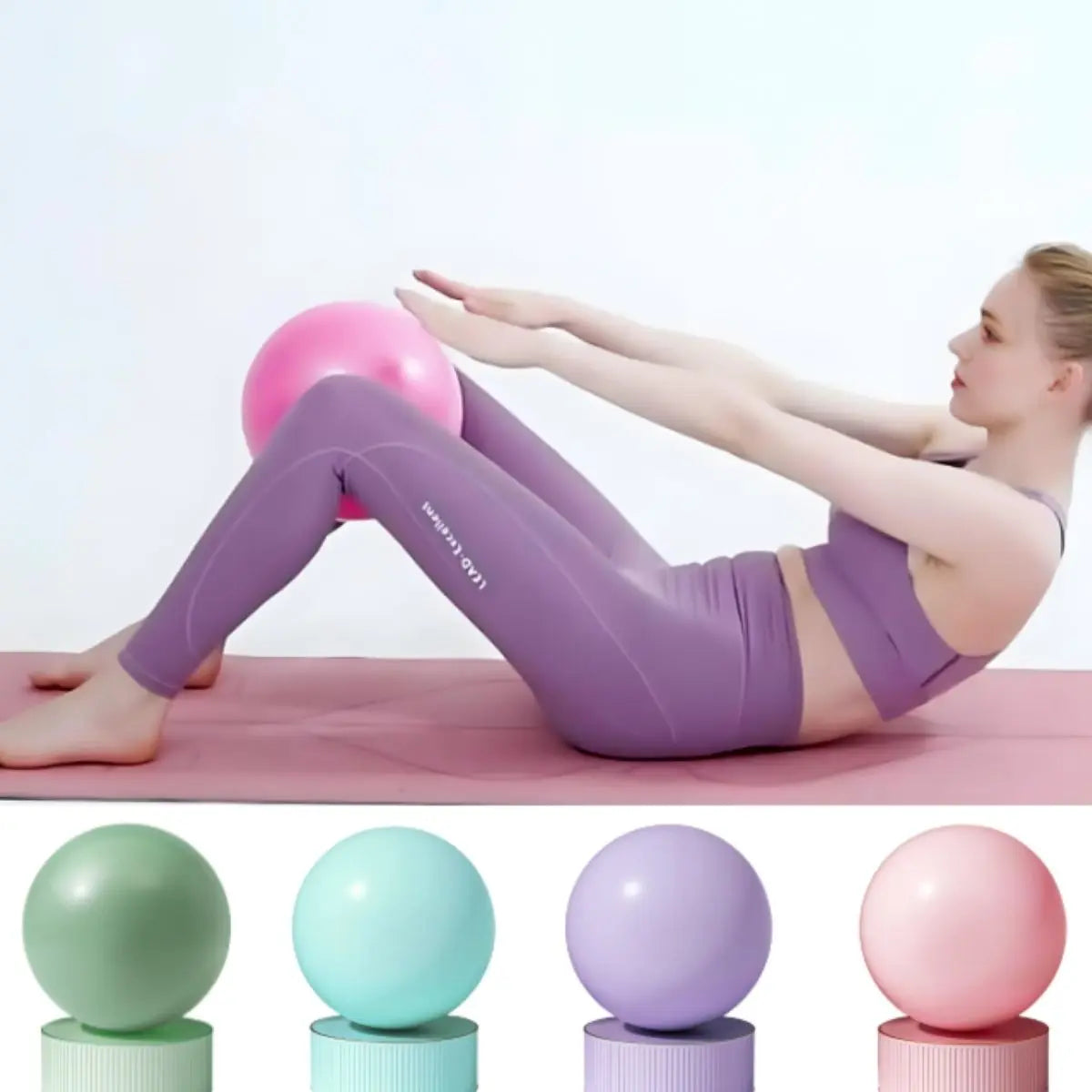 Balle de Pilates Balle d'exercice compacte