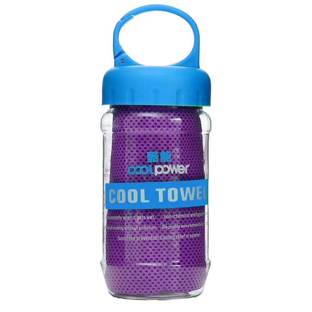 Serviette rafraîchissante instantanée à séchage rapide